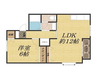 カーサ梅ノ木（ウメノキ）の物件間取画像